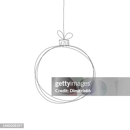 Christmas ball doodle Christmas ball doodle