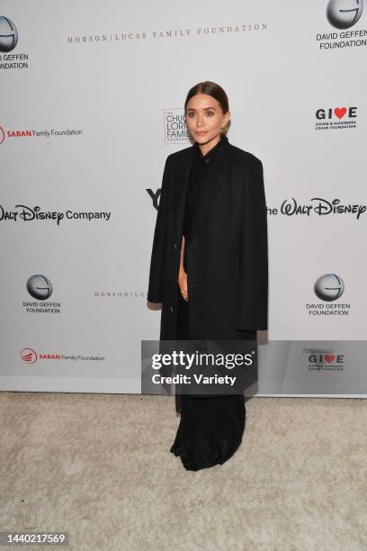 Ashley Olsen at the YES 20th Anniversary Celebration at The Maybourne Beverly Hills in Beverly Hills, California on September 23, 2021.