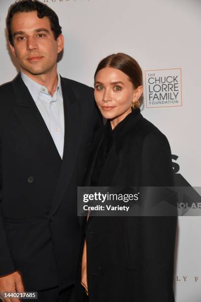 Louis Eisner and Ashley Olsen at the YES 20th Anniversary Celebration at The Maybourne Beverly Hills in Beverly Hills, California on September 23,...