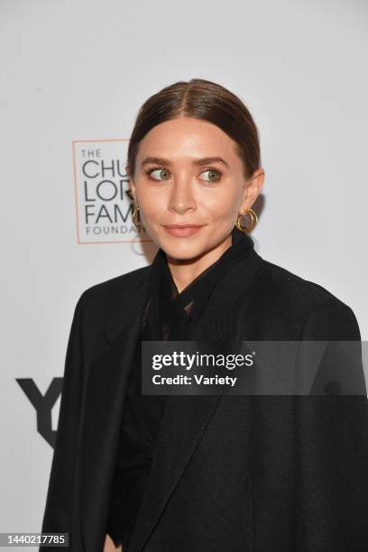 Ashley Olsen at the YES 20th Anniversary Celebration at The Maybourne Beverly Hills in Beverly Hills, California on September 23, 2021.