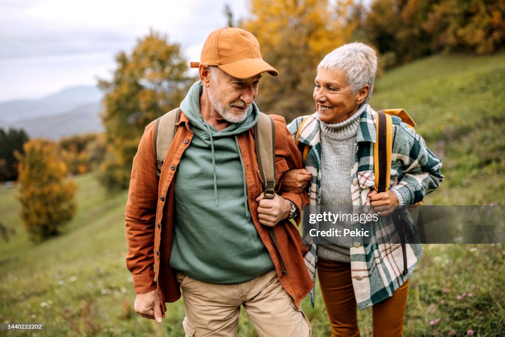Genießen Sie einen Wochenspaziergang in der Natur