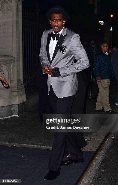 Amare Stoudemire attends the after party for the "Schiaparelli and Prada: Impossible Conversations" Costume Institute exhibition at the Ukrainian...