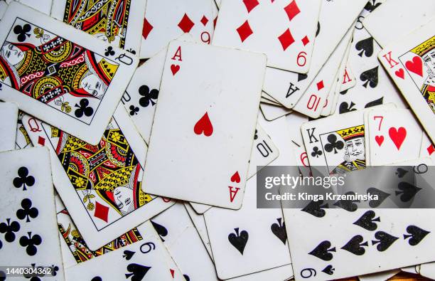ace - casino table games stockfoto's en -beelden