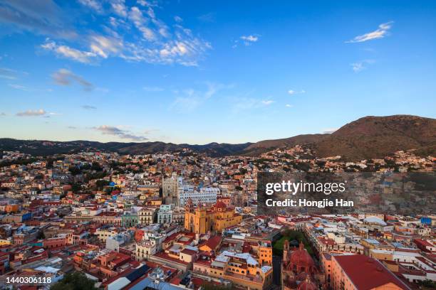 the town of guanajuato, mexico. - guanajuato stock pictures, royalty-free photos & images