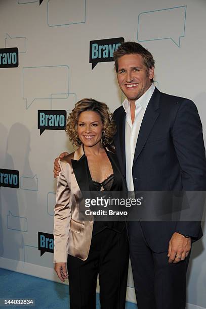 April 4, 2012 at Center 548 in New York, NY" -- Pictured: -- Cat Cora, Curtis Stone