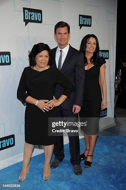 April 4, 2012 at Center 548 in New York, NY" -- Pictured: Zoila Chavez, Jeff Lewis, and Jenni Pulos --