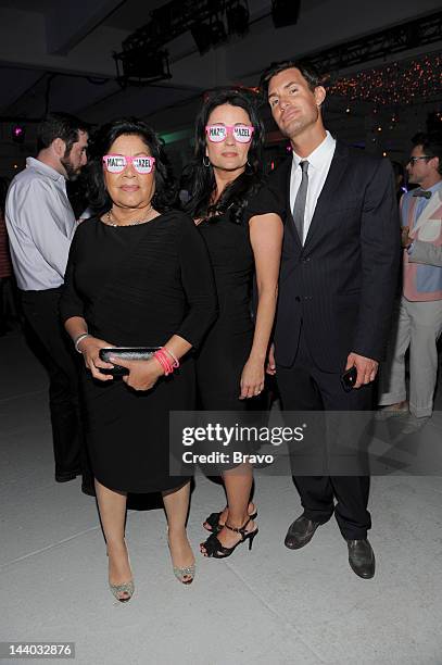 April 4, 2012 at Center 548 in New York, NY" -- Pictured: Zoila Chavez, Jenni Pulos, and Jeff Lewis --