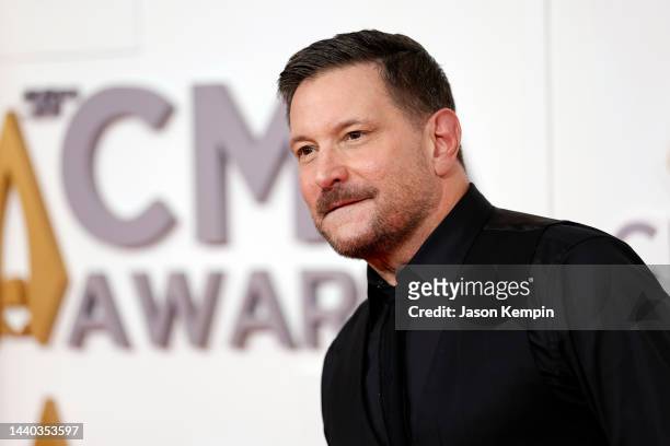 Ty Herndon attends the The 56th Annual CMA Awards at Bridgestone Arena on November 09, 2022 in Nashville, Tennessee.