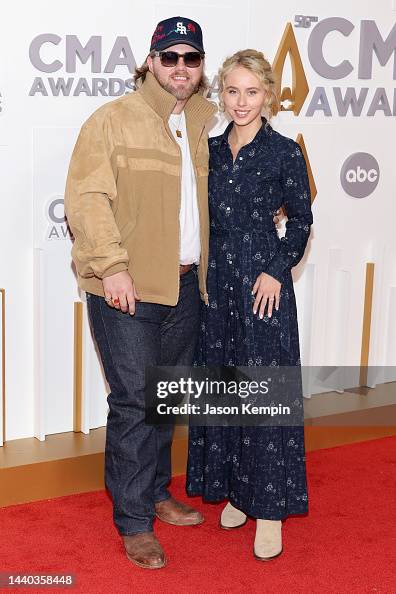 Delaney Ritter Ernest and Delaney Royer attend The 56th Annual CMA Awards at ...