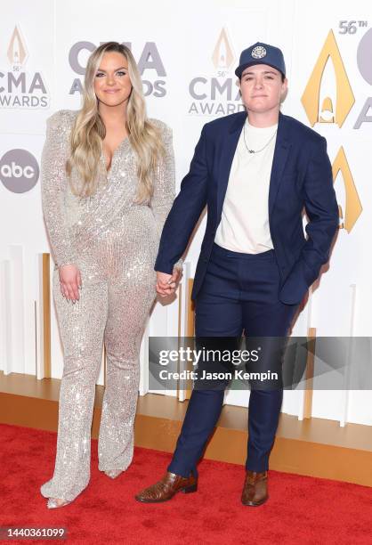 Daira Eamon and Lily Rose attend The 56th Annual CMA Awards at Bridgestone Arena on November 09, 2022 in Nashville, Tennessee.