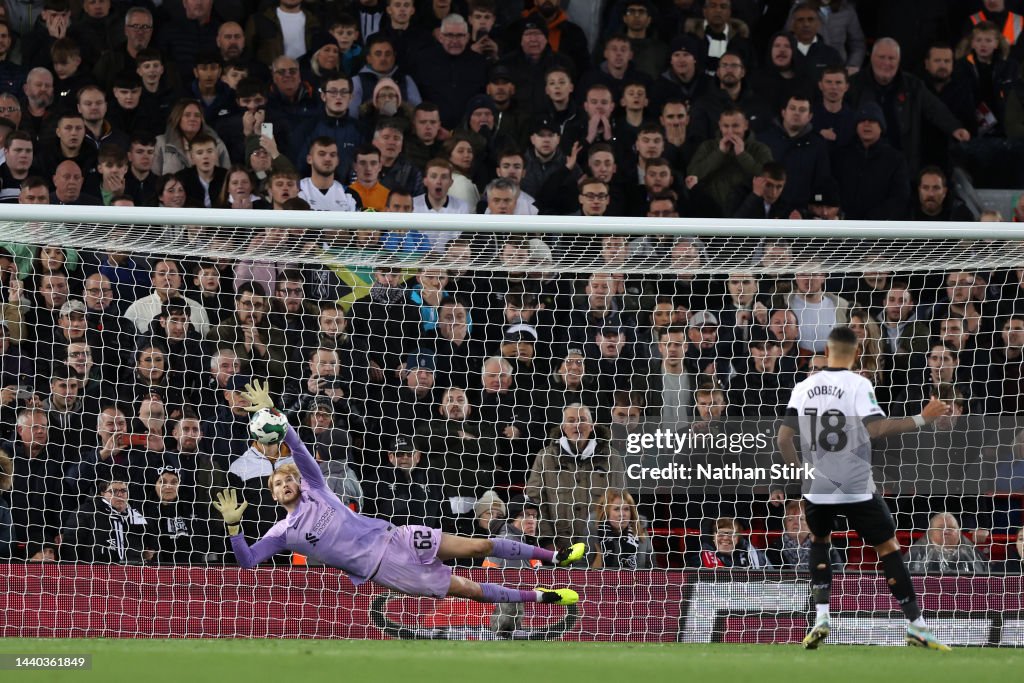 Liverpool v Derby County - Carabao Cup Third Round