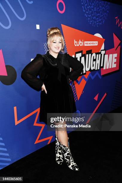 Brittany Broski attends the Tubi x TikTok first ever live form reunion show at Sneakertopia in Los Angeles, California on June 30, 2021.