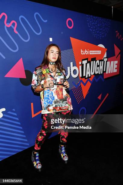 Melissa Ong attends the Tubi x TikTok first ever live form reunion show at Sneakertopia in Los Angeles, California on June 30, 2021.