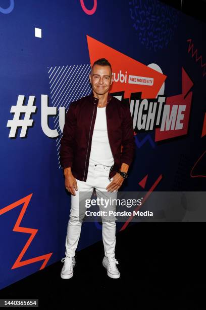 Joey Lawrence attends the Tubi x TikTok first ever live form reunion show at Sneakertopia in Los Angeles, California on June 30, 2021.