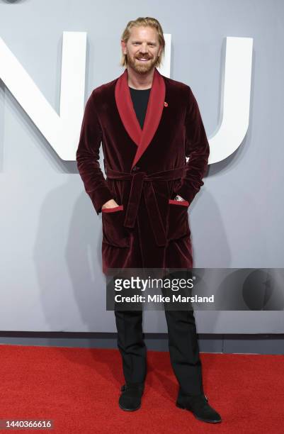 Alistair Guy attends "The Menu" UK Premiere at BFI Southbank on November 09, 2022 in London, England.