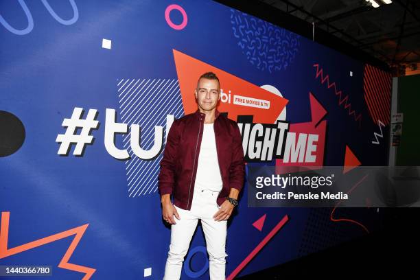 Joey Lawrence attends the Tubi x TikTok first ever live form reunion show at Sneakertopia in Los Angeles, California on June 30, 2021.