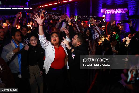 Team Roster Fans Fans attend the United States Men's National Team Roster Reveal Party ...