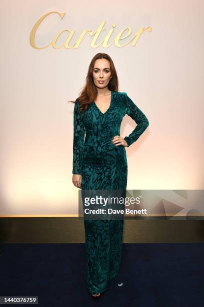 Lady Eliza Manners attends the 32nd Cartier Racing Awards at The Dorchester on November 09, 2022 in London, England.