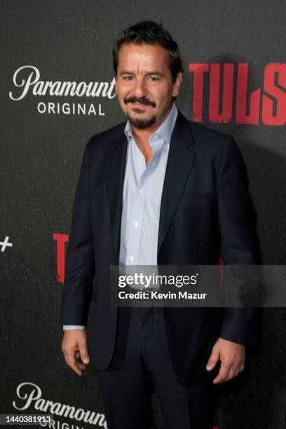 Max Casella attends the "Tulsa King" premiere on November 09, 2022 in New York City.