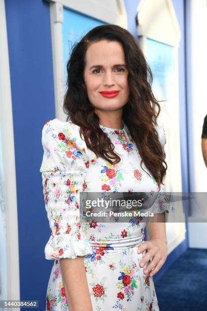 Elizabeth Reaser attends the red carpet for FX’s American Crime Story ‘Impeachmen’ at the Pacfic Design Center in West Hollywood, California on...