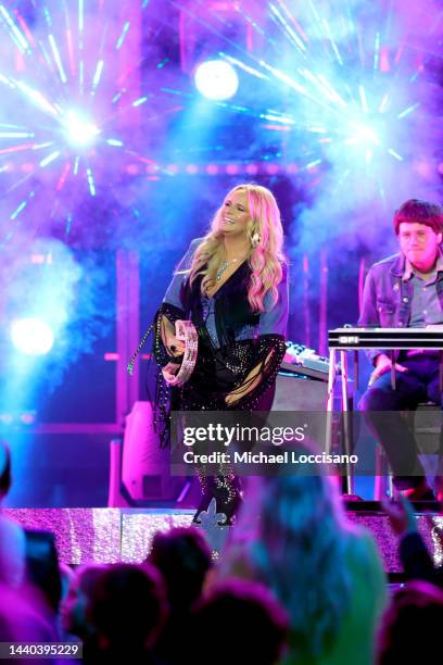 Miranda Lambert performs onstage at The 56th Annual CMA Awards at Bridgestone Arena on November 09, 2022 in Nashville, Tennessee.