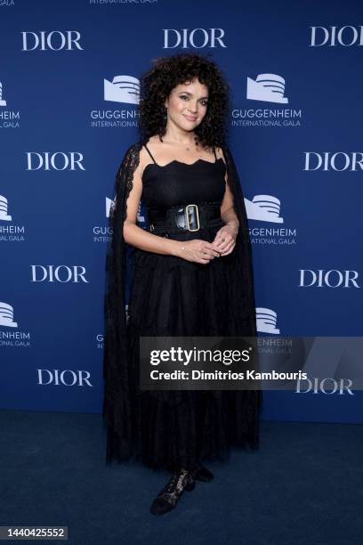 Norah Jones attends the 2022 Guggenheim International Gala, made possible by Dior at Guggenheim Museum on November 09, 2022 in New York City.