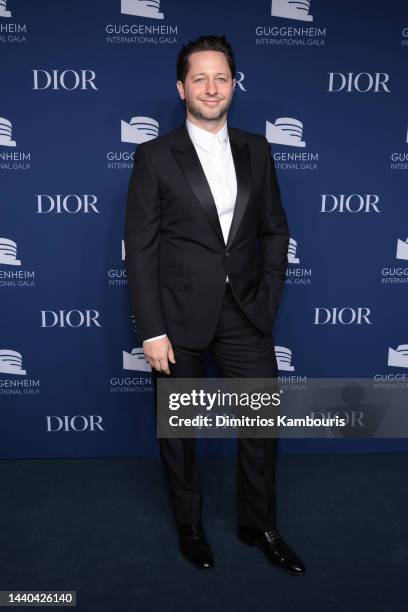 Derek Blasberg attends the 2022 Guggenheim International Gala, made possible by Dior at Guggenheim Museum on November 09, 2022 in New York City.