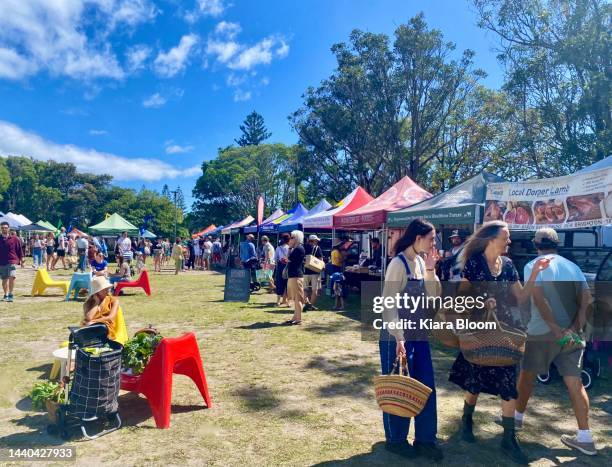 country farmers markets - nsw rural town stock pictures, royalty-free photos & images