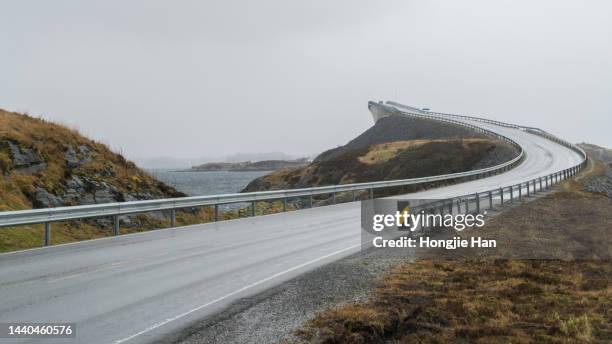 the norwegian sea road. - norwegian culture ストックフォトと画像