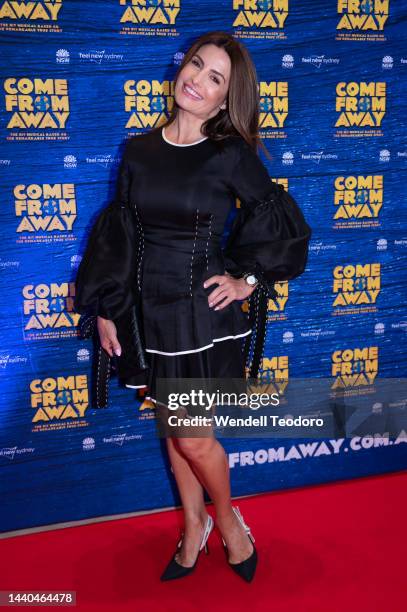 Ada Nicodemou attends the opening night of Come From Away at Theatre Royal on November 10, 2022 in Sydney, Australia.