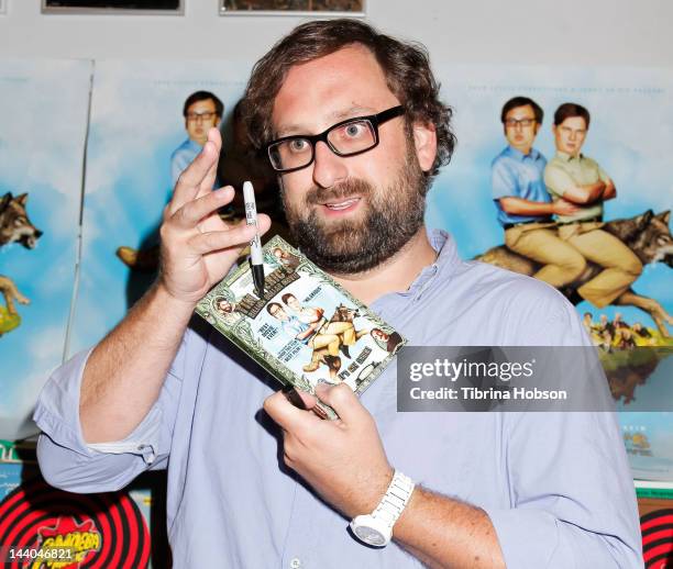 Eric Wareheim attends 'Tim and Eric's Billion Dollar Movie' blu-ray disc and DVD release party at Amoeba Music on May 8, 2012 in Hollywood,...