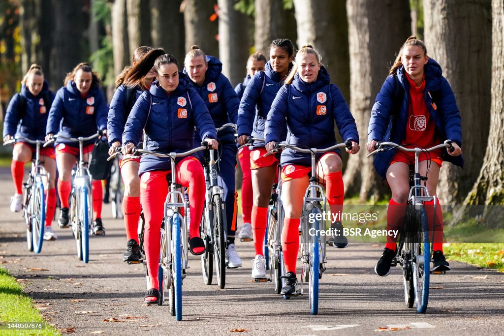 Training Session - Netherlands Womens Football Team