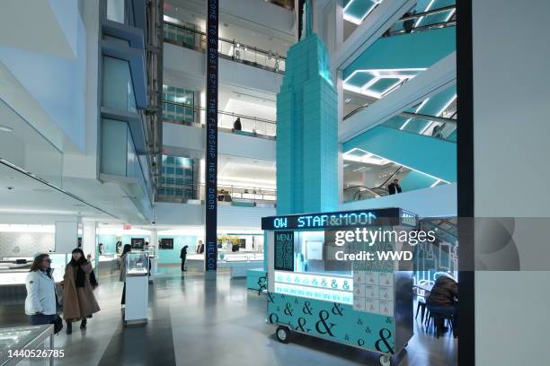 Tiffany's temporary flagship store on fifth avenue in New York City, photographed on January 13, 2020.