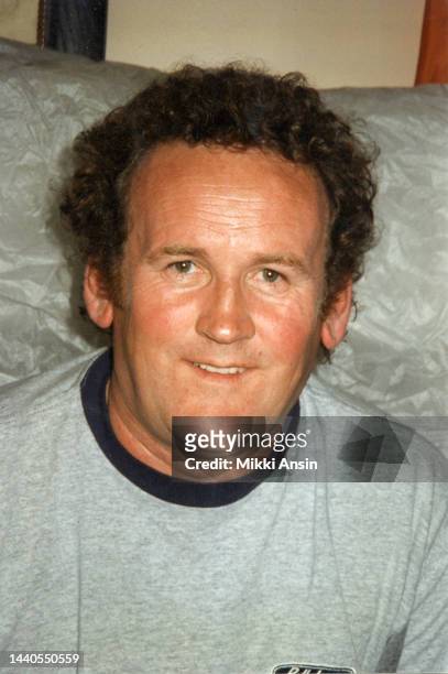 Portrait of Irish actor Colm Meaney during the filming of 'Monument Ave' , Charlestown, Boston, Massachusetts, May 1998.