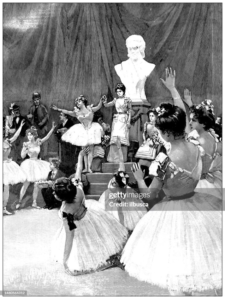 Antique image: Michelet centenary celebration, City Hall