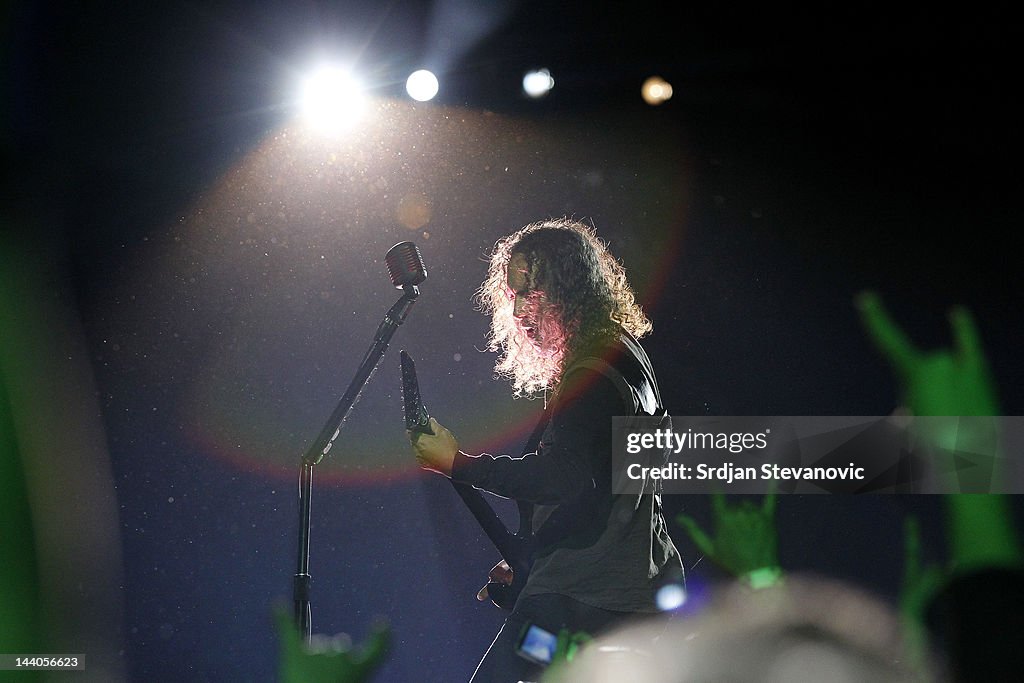 Metallica Perform in Belgrade