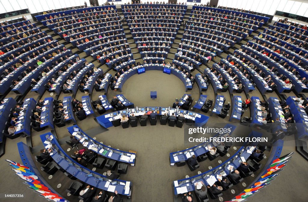 Members of the European Parliament take 