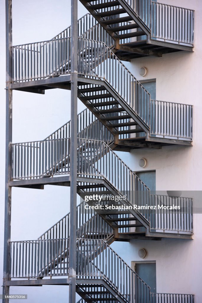 Exit Of Building Fire Exit Of A Building High-Res Stock Photo - Getty Images