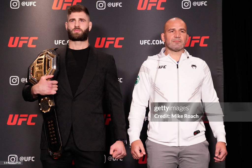 UFC 282 Media Day Face Off