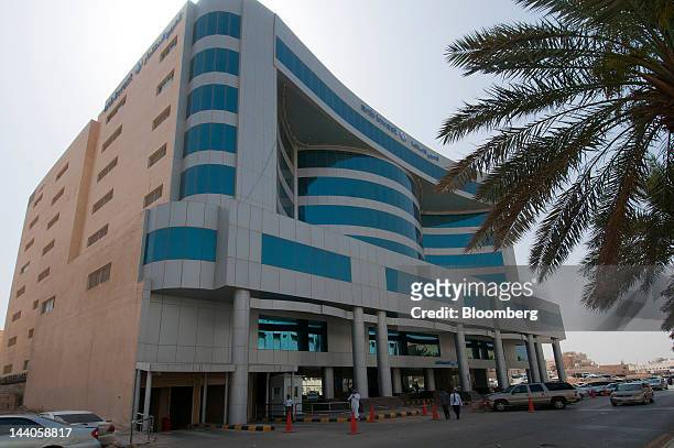 The offices of ANB Invest, or Arab National Investment Company, stand in Riyadh, Saudi Arabia, on Tuesday, May 8, 2012. Saudi Arabia's stock market...