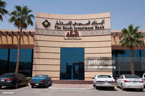 The offices of the Saudi Investment Bank stand in Riyadh, Saudi Arabia, on Tuesday, May 8, 2012. Saudi Arabia's stock market is the Gulf Cooperation...