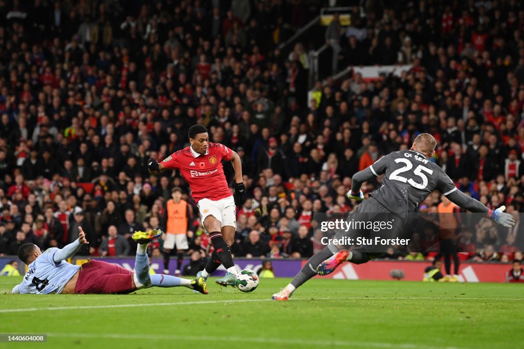Manchester United v Aston Villa - Carabao Cup Third Round