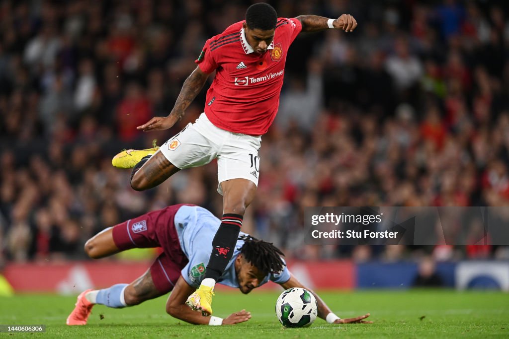 Manchester United v Aston Villa - Carabao Cup Third Round