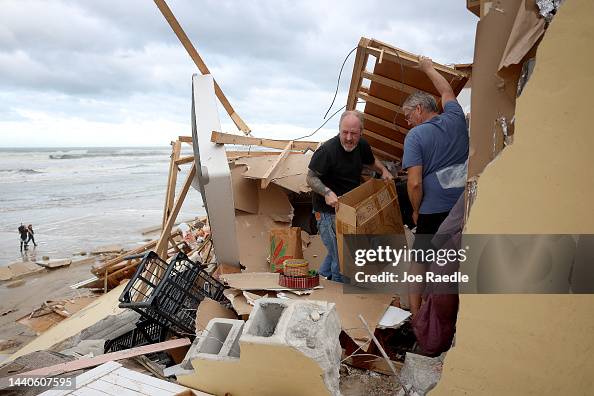 Tropical Storm Nicole Bears Down On Florida's Atlantic Coast Tropical Storm Nicole Bears Down On Florida's Atlantic Coast