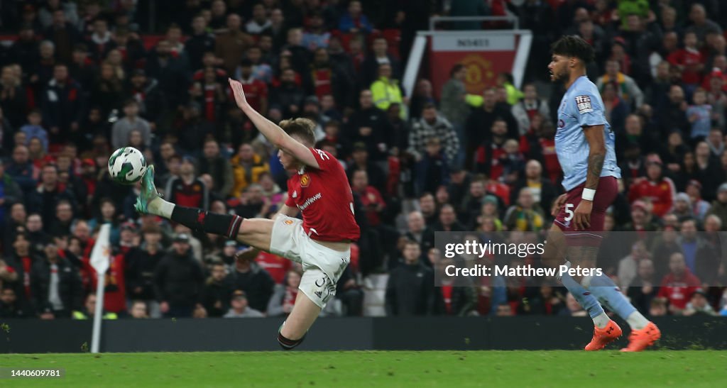 Manchester United v Aston Villa - Carabao Cup Third Round