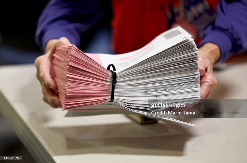 Ballots Are Counted In Nevada After Midterm Election