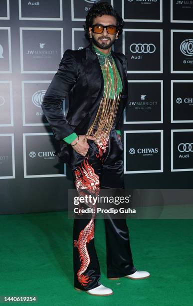 Ranveer Singh attends the GQ Men of the Year Awards on November 10, 2022 in Mumbai, India