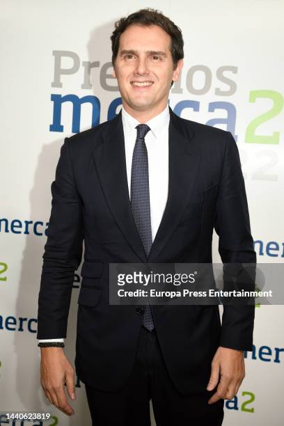 Albert Rivera attends the Merca2 awards ceremony organized by the Marques de Oliva Foundation at the Villamagna Hotel, on November 10 in Madrid,...