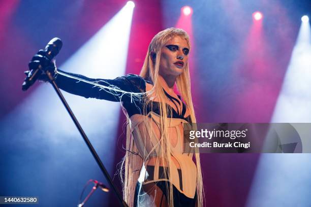Bimini performs at The Roundhouse on November 10, 2022 in London, England.