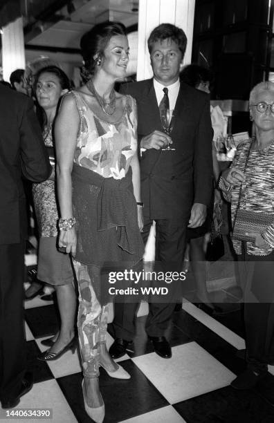 Outtake; Tania and Vittorio Missoni attend the Tempo d'Italia, Marvin Traub's last and biggest country promotion for Bloomingdale's where the store...